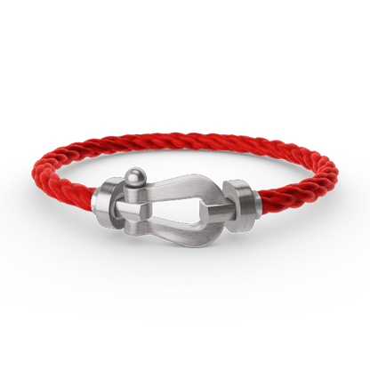 [Vera Jewelry]FORCE LARGE HORSESHOE NO DIAMOND BRACELET SILVER
