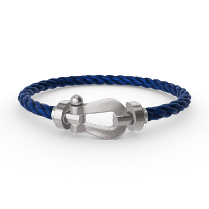 [Vera Jewelry]FORCE LARGE HORSESHOE NO DIAMOND BRACELET SILVER