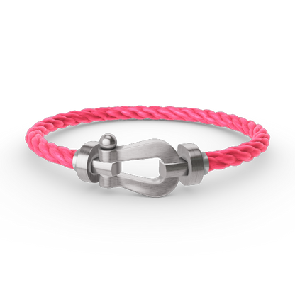 [Vera Jewelry]FORCE LARGE HORSESHOE NO DIAMOND BRACELET SILVER