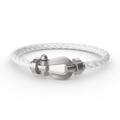 [Vera Jewelry]FORCE LARGE HORSESHOE NO DIAMOND BRACELET SILVER