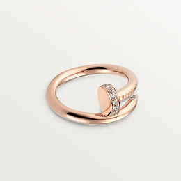[Vera  Jewelry]JUSTE RING 2.65MM PINK GOLD DIAMOND