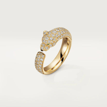 [Vera  Jewelry]PANTHERE PINK GOLD DIAMOND RING