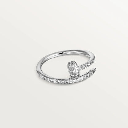 [Vera  Jewelry]JUSTE RING 1.8MM SILVER DIAMONDS
