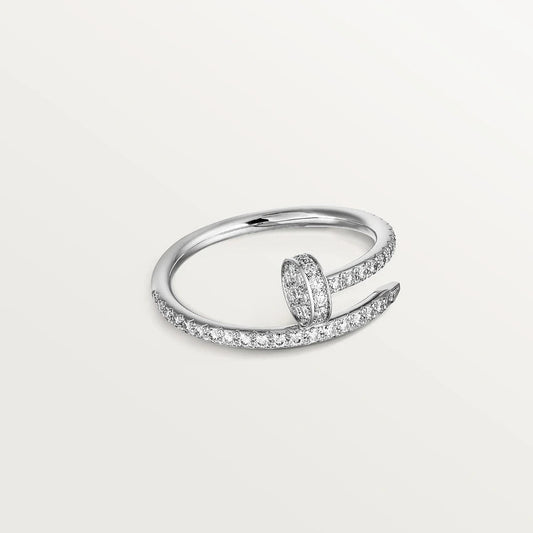[Vera  Jewelry]JUSTE RING 1.8MM SILVER DIAMONDS
