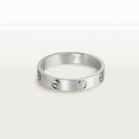 [Vera Jewelry]LOVE RING 4MM 1 DIAMOND SILVER
